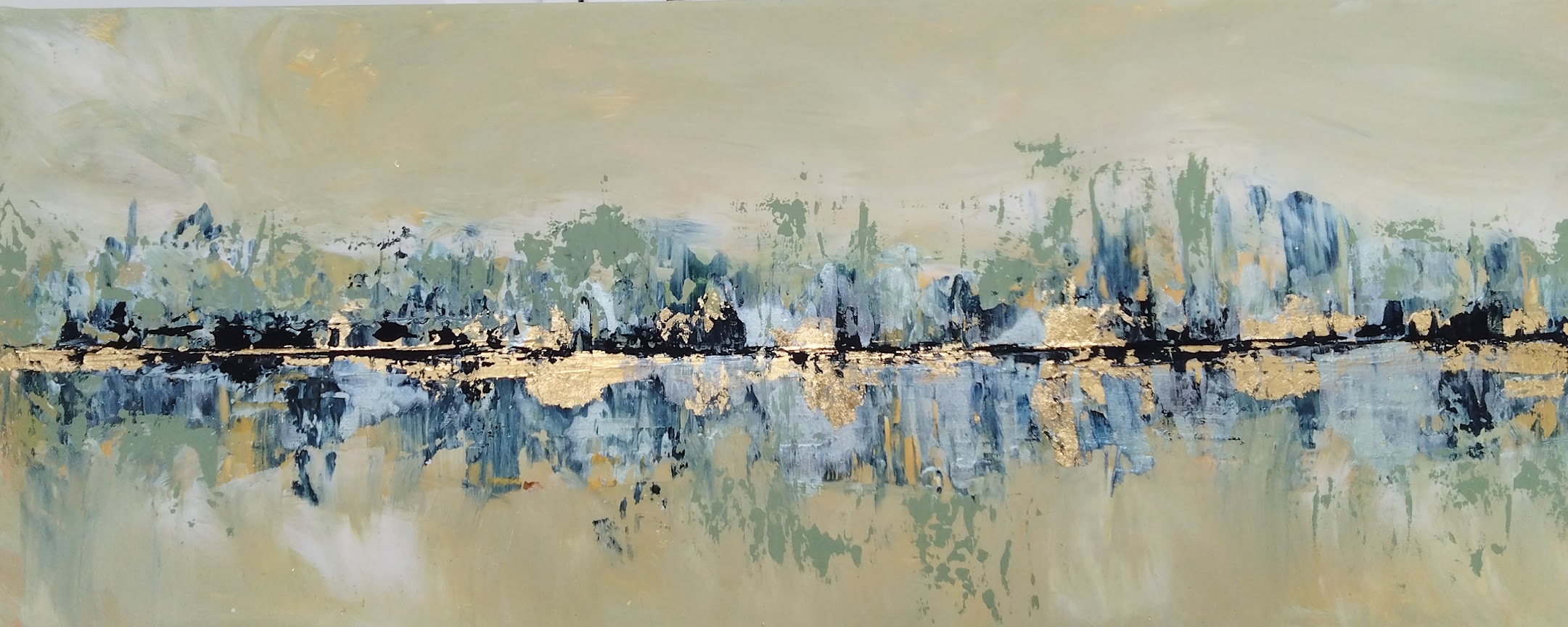 Gold-02, Acrylic on Canvas